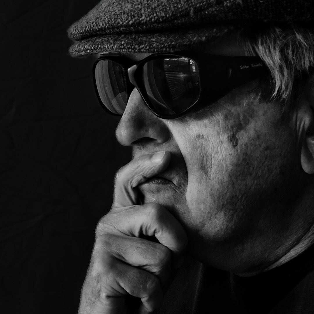 Senior male business trainer with glasses